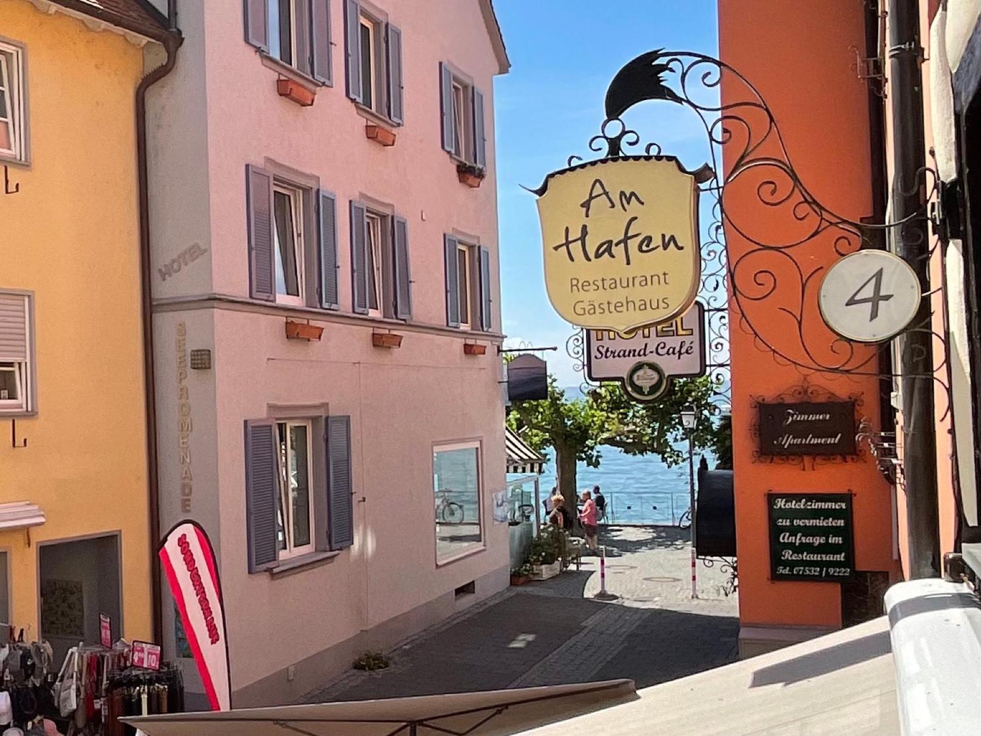 Gaestehaus Am Hafen Meersburg Exterior photo